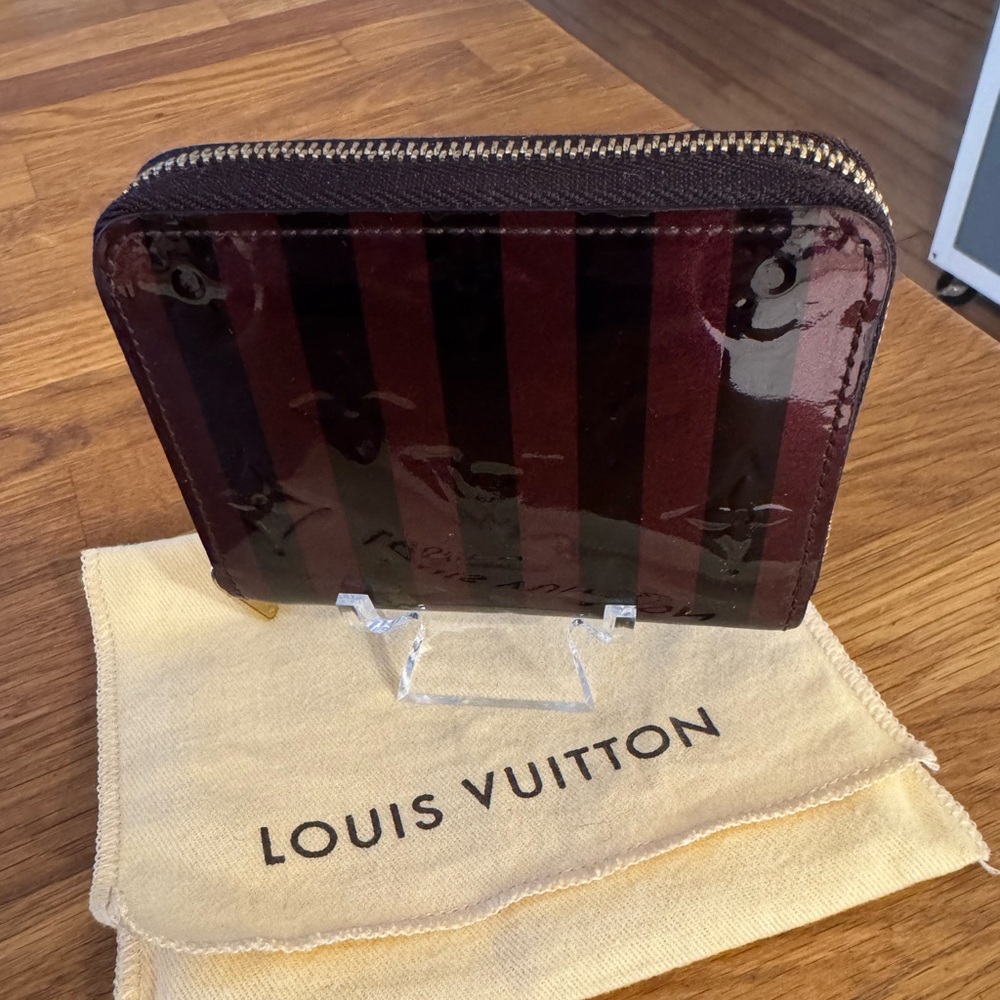 Louis Vuitton Burgundy Wallet